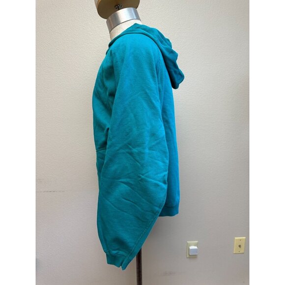Hanna Andersson Women's Blue Hooded Zip Jacket Sweatshirt Size Small - Picture 6 of 14